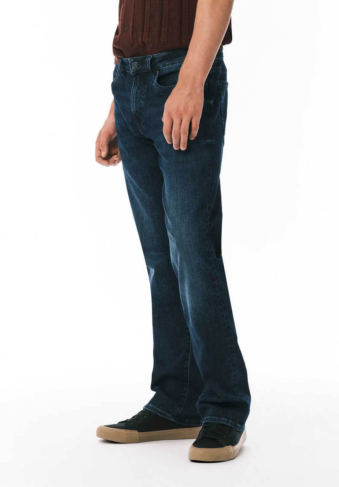 Slim Boot King Men's Jeans, Antique Sanded Indigo - BM26113 sold by Buffalo David Bitton product image thumbnail 2