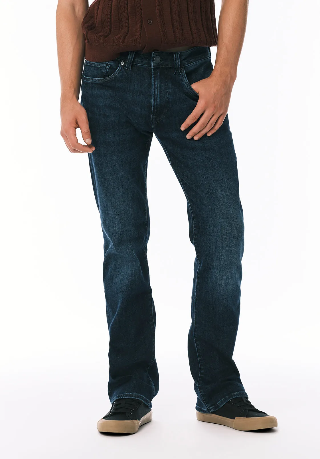 Slim Boot King Men's Jeans, Antique Sanded Indigo - BM26113 sold by Buffalo David Bitton