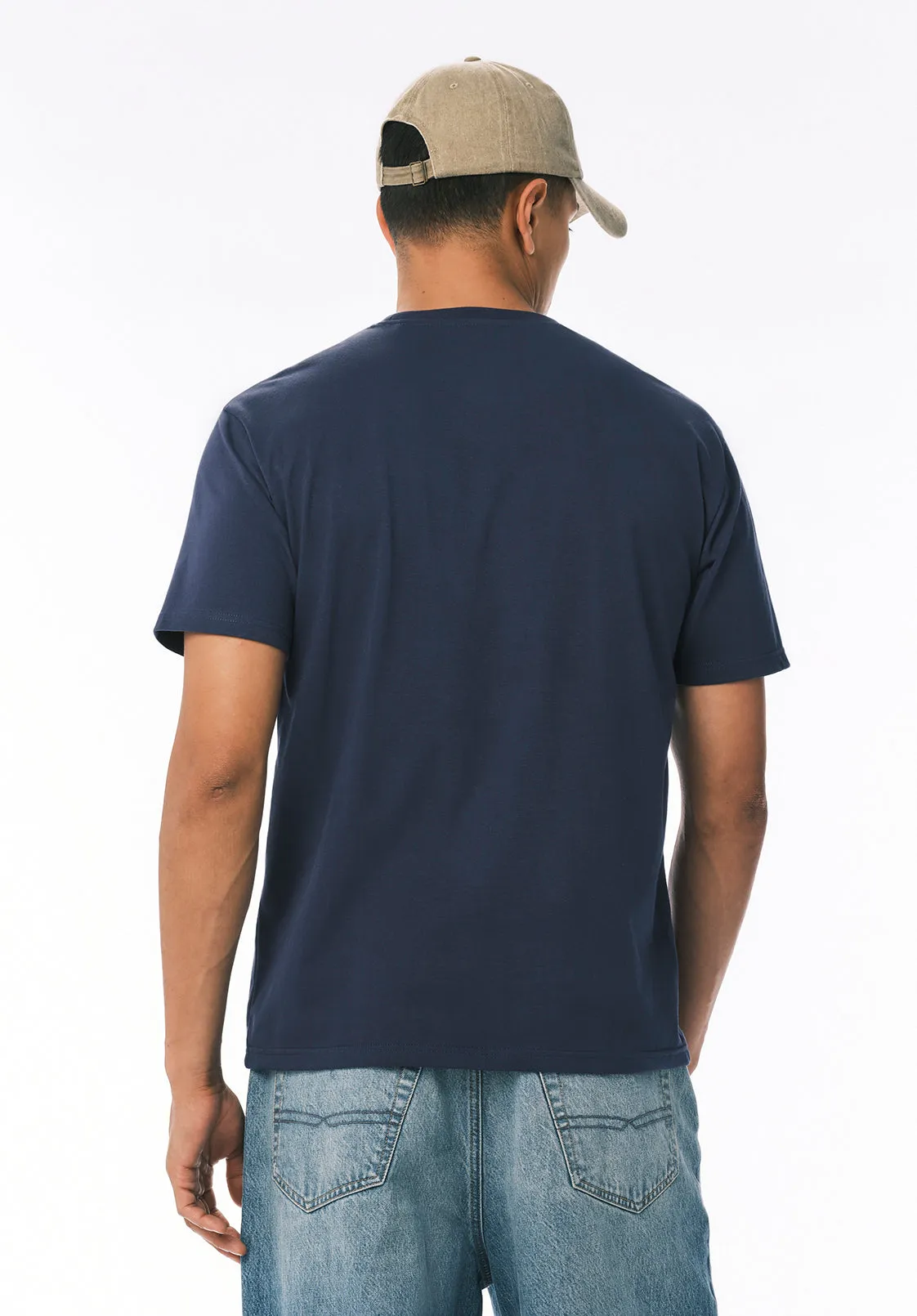 Tappens Men’s Graphic T-Shirt with Sip Happens Print, Whale - BM24821 sold by Buffalo David Bitton product image thumbnail 5