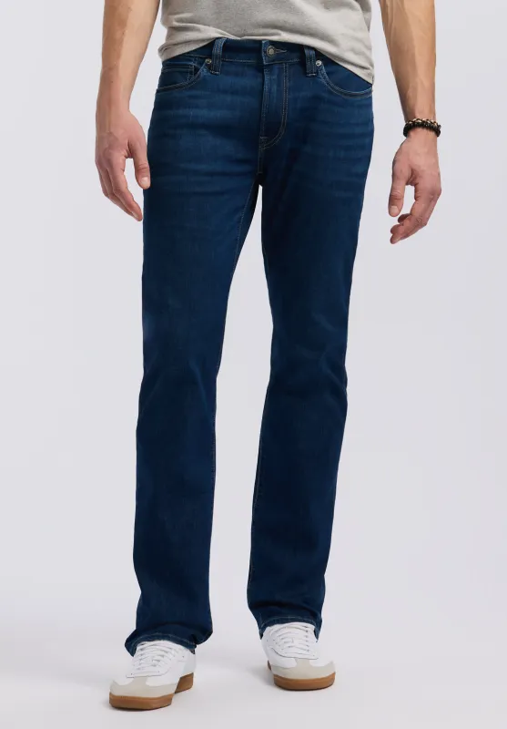 Straight Six Men's Jeans, Authentic Worked Indigo - BM26080 sold by Buffalo David Bitton