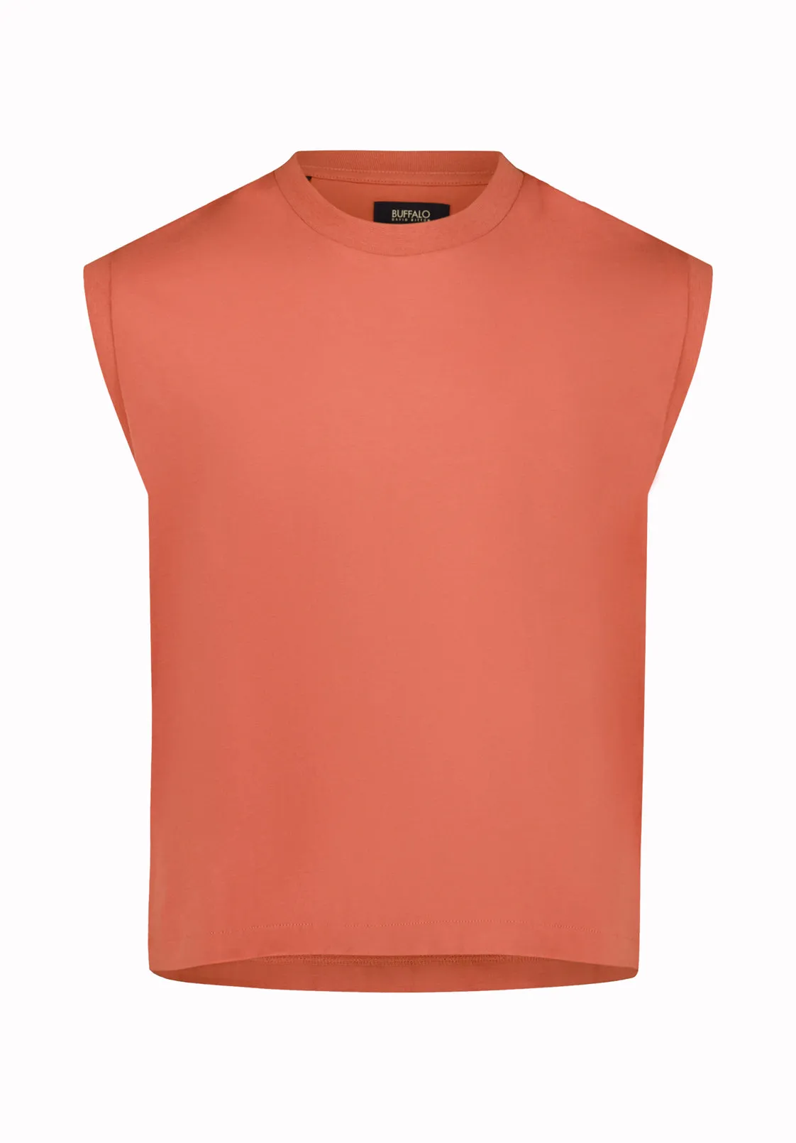 Kingster Men's Sleeveless Top, Mineral Red - BM24601 sold by Buffalo David Bitton product image thumbnail 2