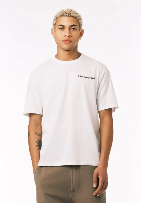 Tizak Men’s Negroni Club Graphic T-Shirt, White - BM24844 sold by Buffalo David Bitton