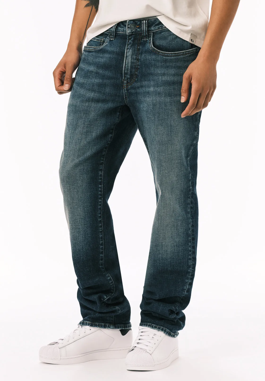 Straight Six Men's Jeans, Contrast Antique - BM26186 sold by Buffalo David Bitton product image thumbnail 2