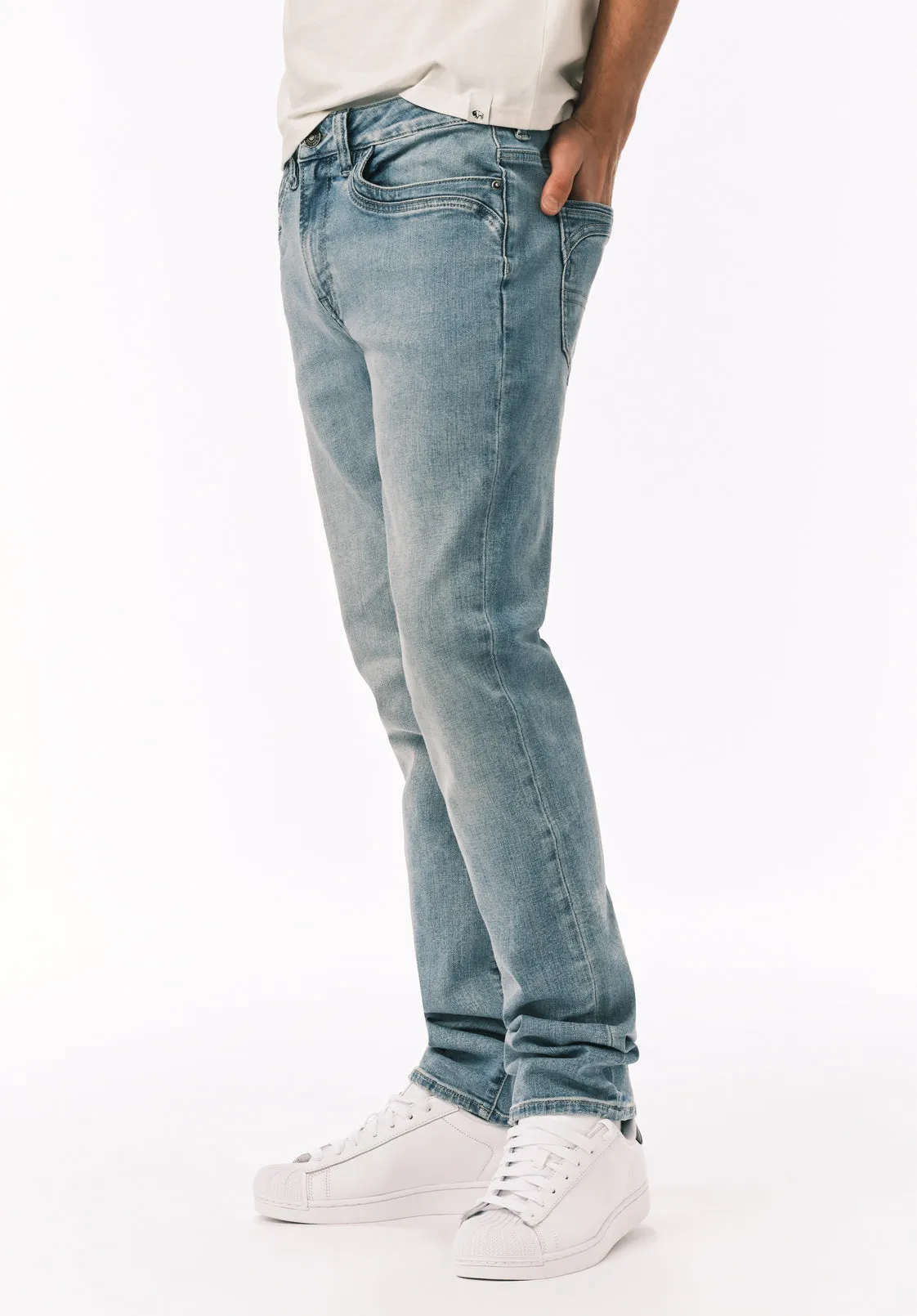 Straight Six Men's Jeans, Light Vintage - BM26199 sold by Buffalo David Bitton product image thumbnail 2