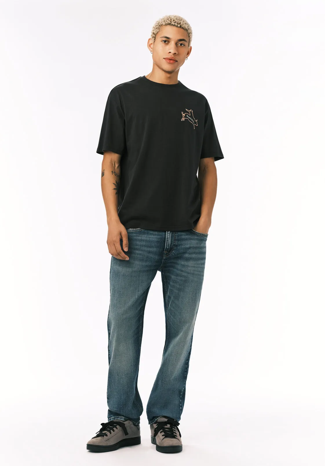 Tovax Men’s Western Graphic T-Shirt, Black - BM24833 sold by Buffalo David Bitton product image thumbnail 4