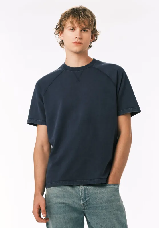 Kyndor Men’s Short Sleeve Raglan Tee, Whale - BM24807 made by Buffalo David Bitton