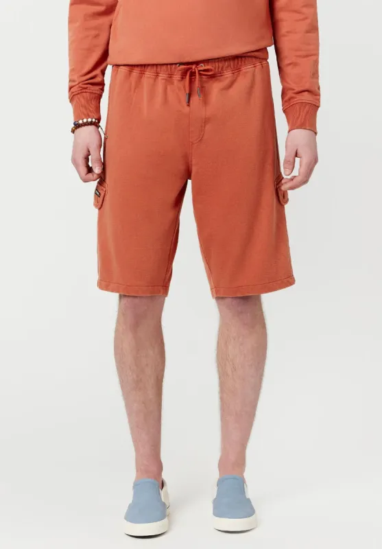 Relaxed Buchost Terry Shorts - BM23524 made by Buffalo David Bitton