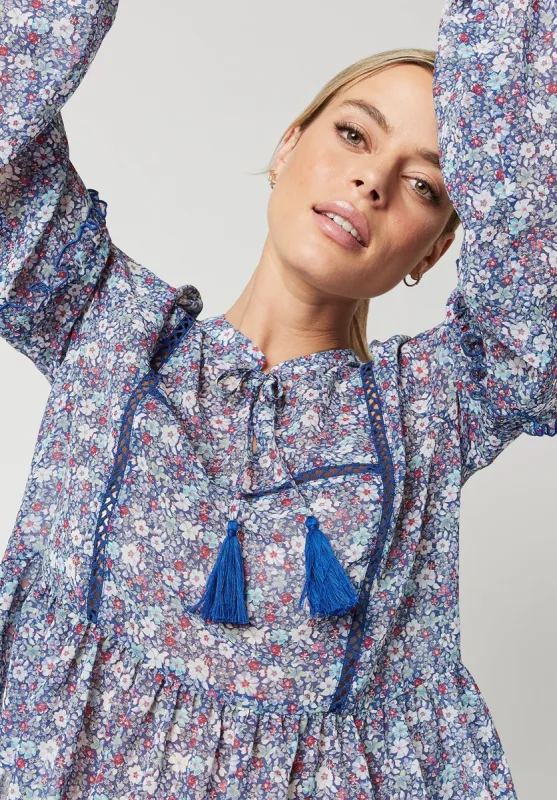 Cascade Tassel Gail Top  - WT0382P sold by Buffalo David Bitton