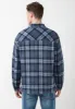 Sandis Fleece Shacket in Mirage Plaid - BPM14426 sold by Buffalo David Bitton