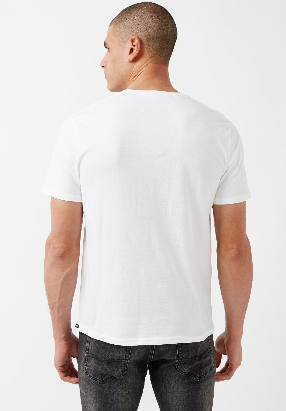 Naimop White Jersey T-Shirt - BPM13887 sold by Buffalo David Bitton product image thumbnail 2