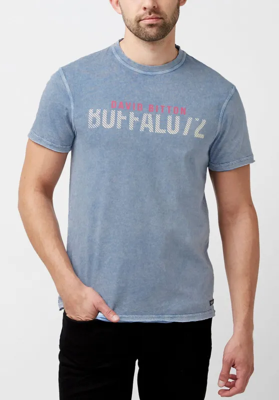 Takyd Acid Wash T-Shirt - BM23857 made by Buffalo David Bitton