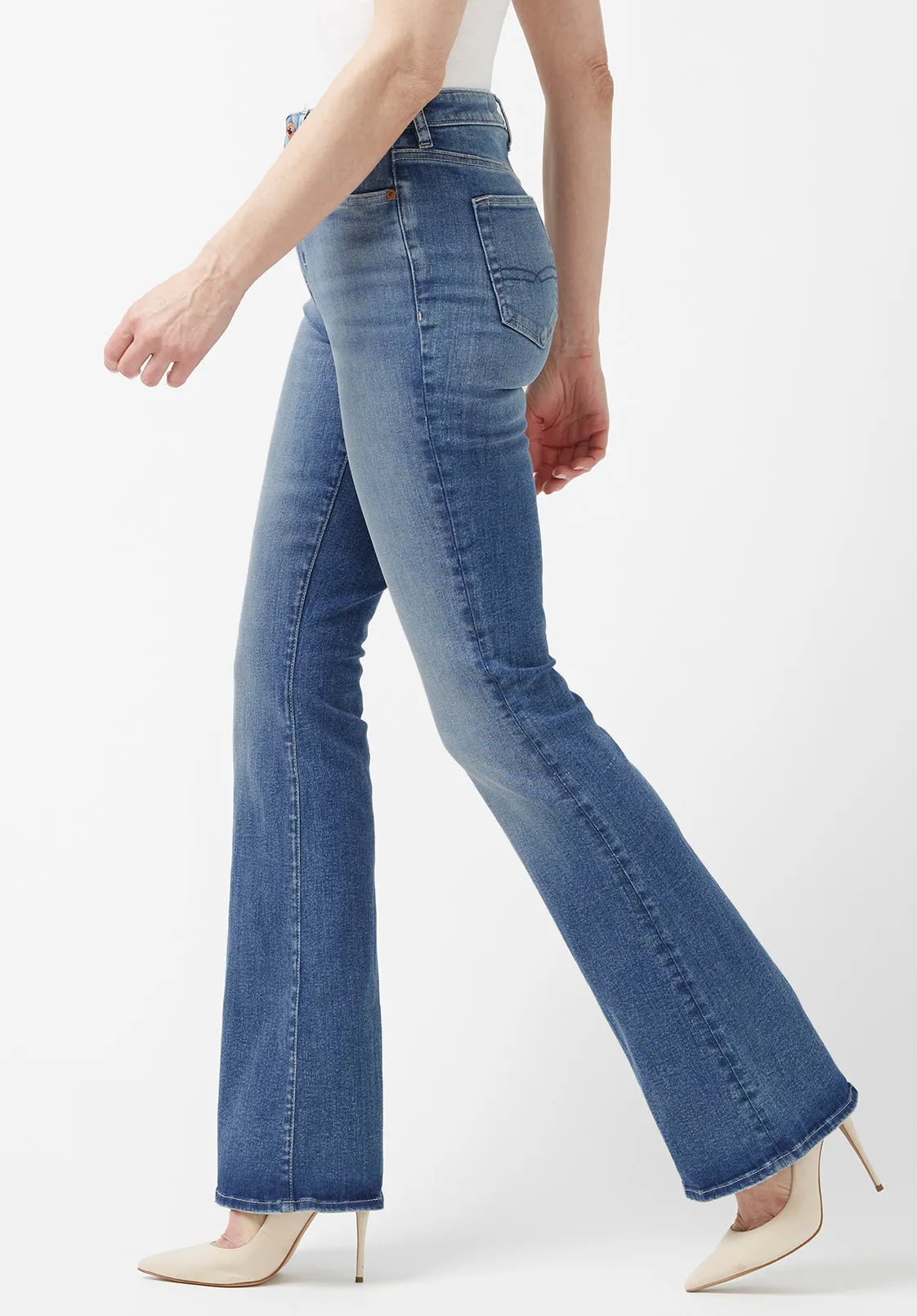 Joplin High Rise Women’s Jeans with Flared Leg - BL15899 sold by Buffalo David Bitton product image thumbnail 4