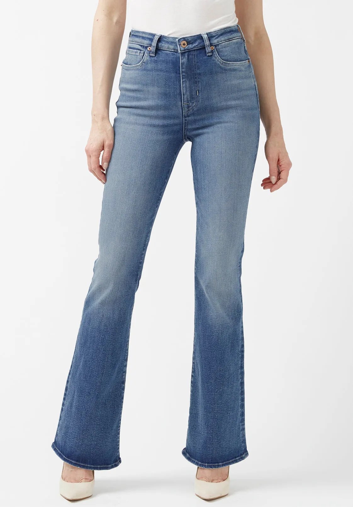 Joplin High Rise Women’s Jeans with Flared Leg - BL15899 sold by Buffalo David Bitton