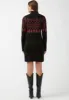 Massima Women's Long Sleeve Mock Neck Sweater Dress in Black - SD0001H sold by Buffalo David Bitton