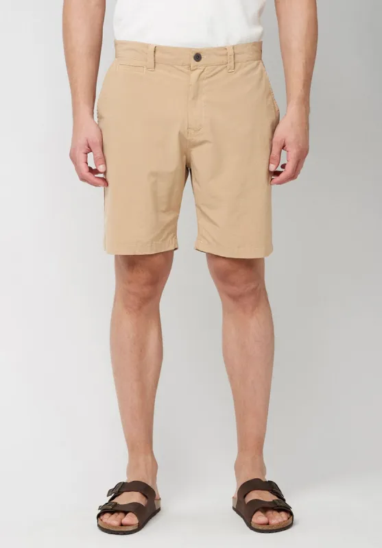 Hanuzo Men's Stretch Shorts in Tan - BM23998 sold by Buffalo David Bitton