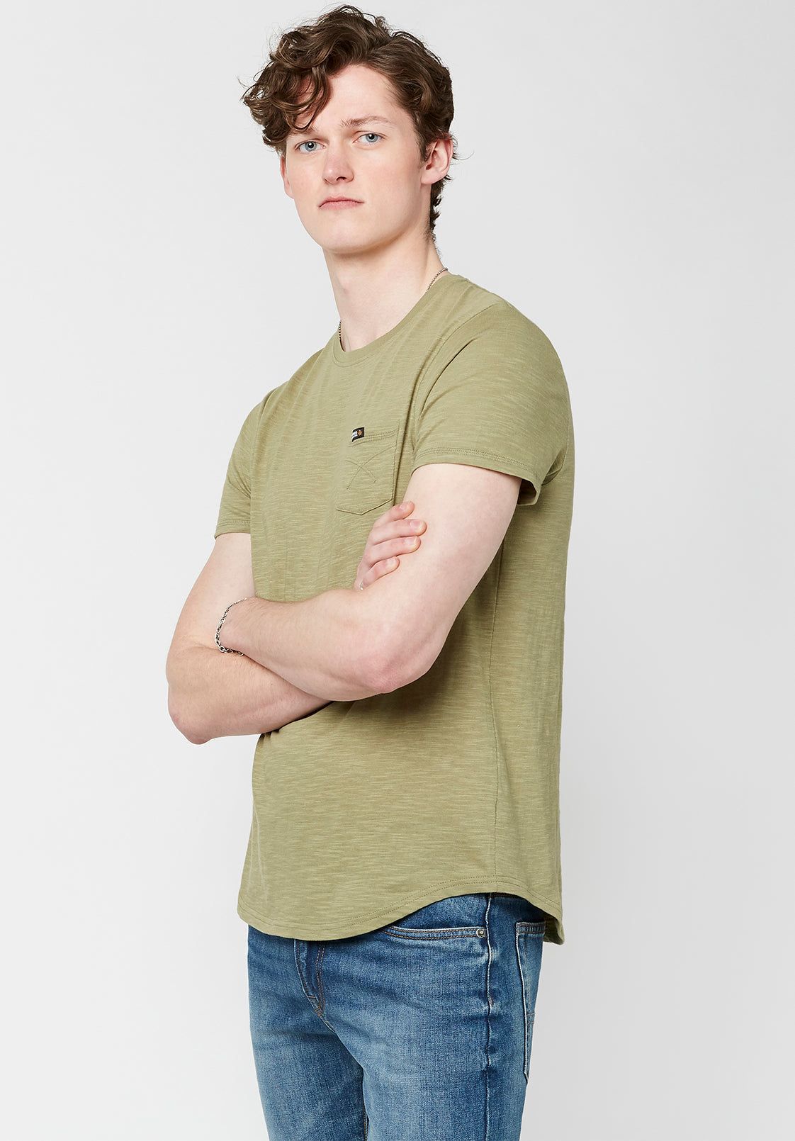 Patch Pocket Tamup T-Shirt - BM23472 sold by Buffalo David Bitton product image thumbnail 4