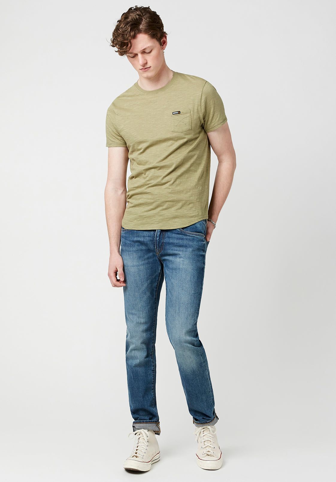 Patch Pocket Tamup T-Shirt - BM23472 sold by Buffalo David Bitton product image thumbnail 5