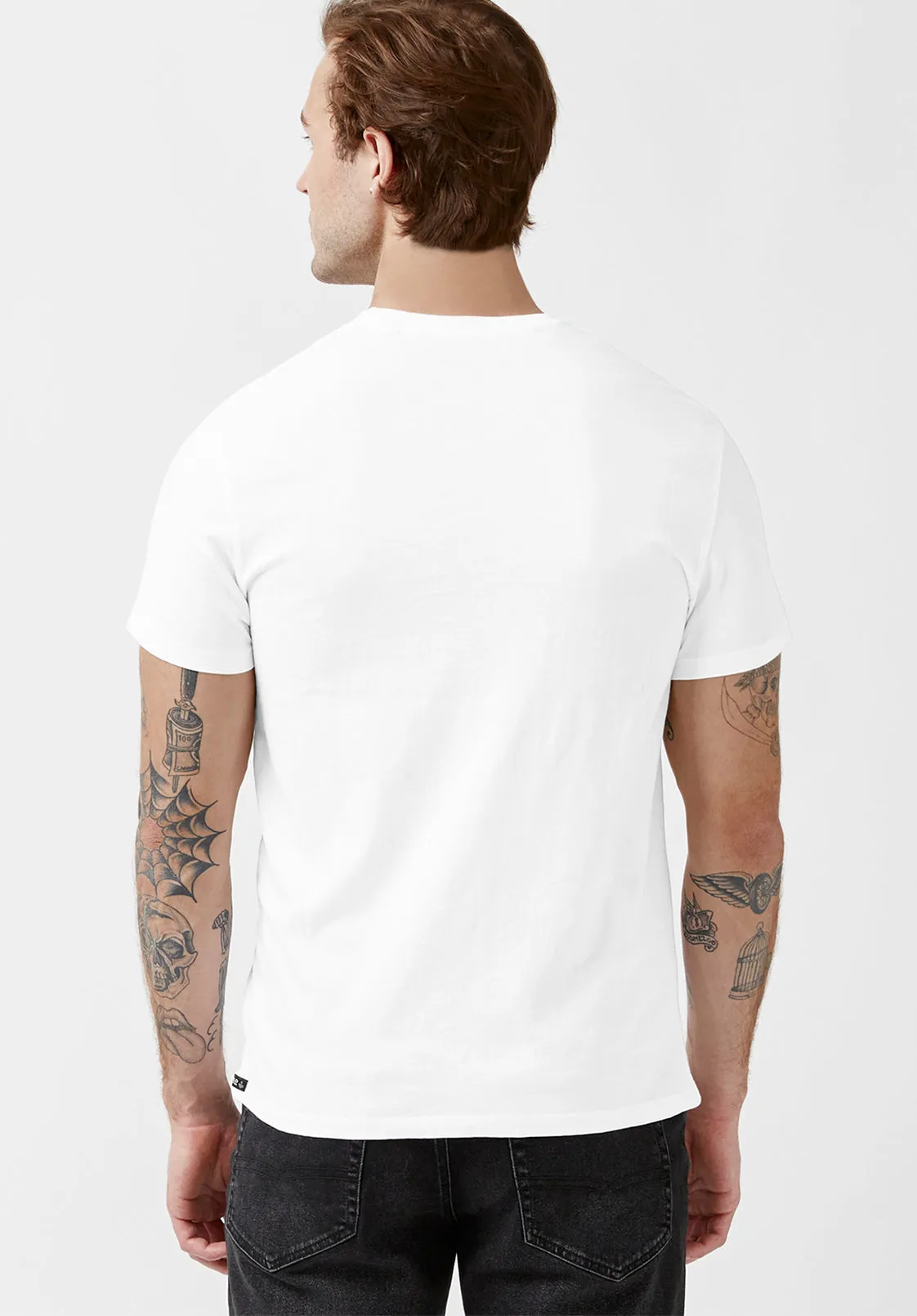 Tawen White Short-Sleeve Men’s T-Shirt - BM23973 sold by Buffalo David Bitton product image thumbnail 2