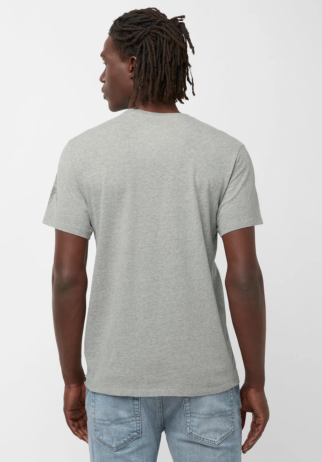 Tiloop Men’s Short-Sleeve T-Shirt in Grey - BM24183 sold by Buffalo David Bitton product image thumbnail 3