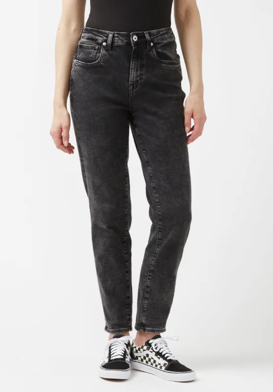 Margot Women's Mom Jeans in Acid Washed Black - BL15850 sold by Buffalo David Bitton