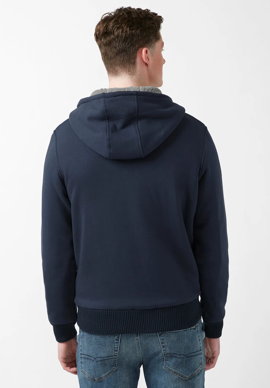 Fasox Navy Men’s Sweatshirt - BM24161 sold by Buffalo David Bitton product image thumbnail 2