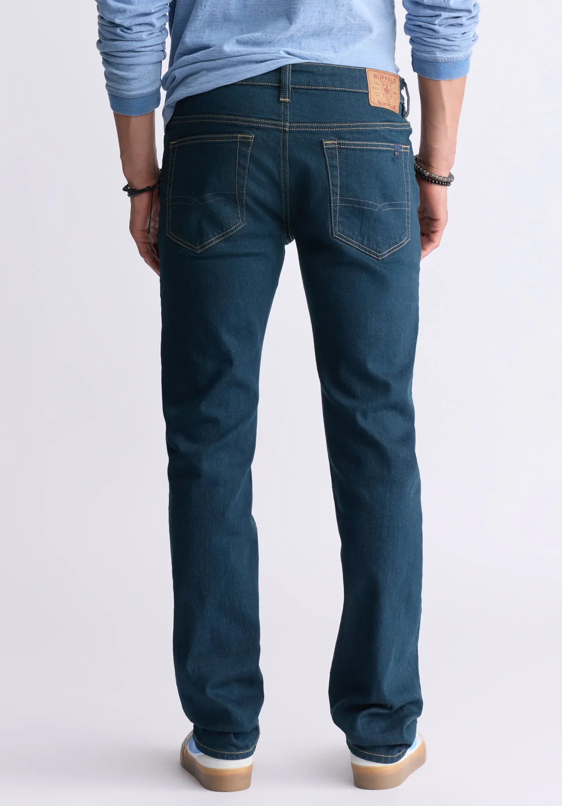 Straight Six Men's Jeans in Tinted Indigo - BM22997 sold by Buffalo David Bitton product image thumbnail 2