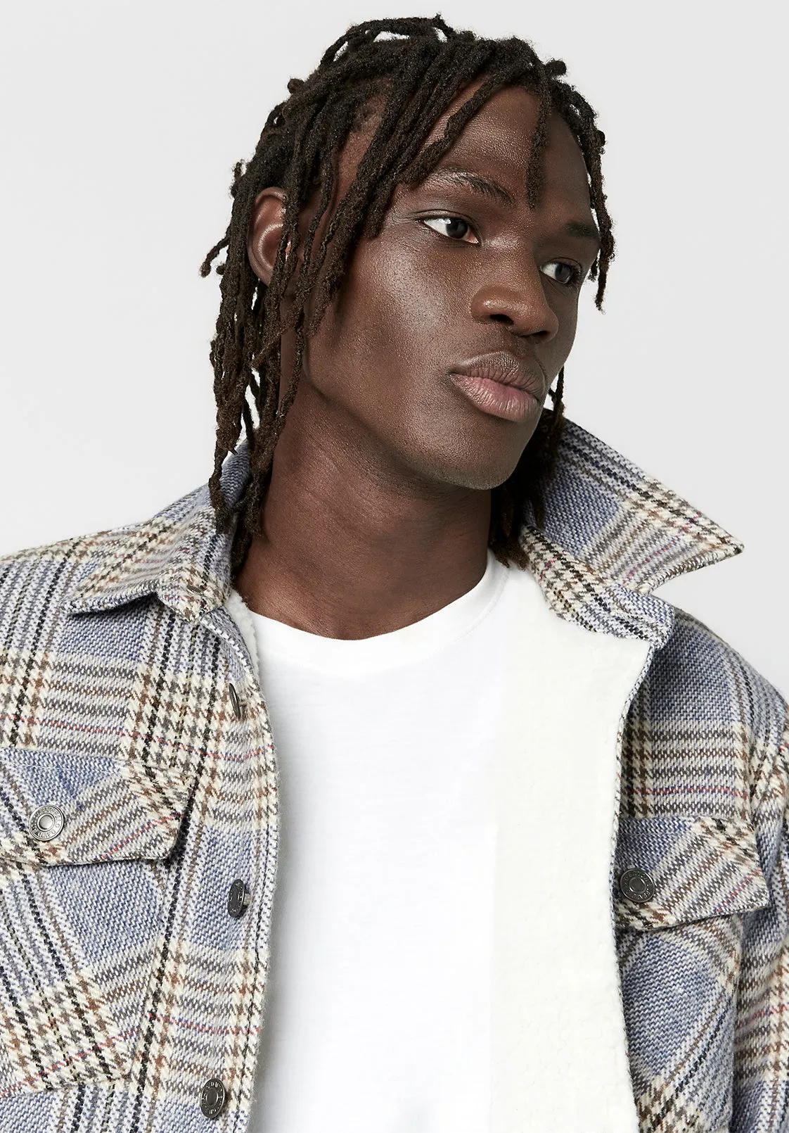 Sherpa-Lined Jaswe Shacket - BM23645 sold by Buffalo David Bitton product image thumbnail 3