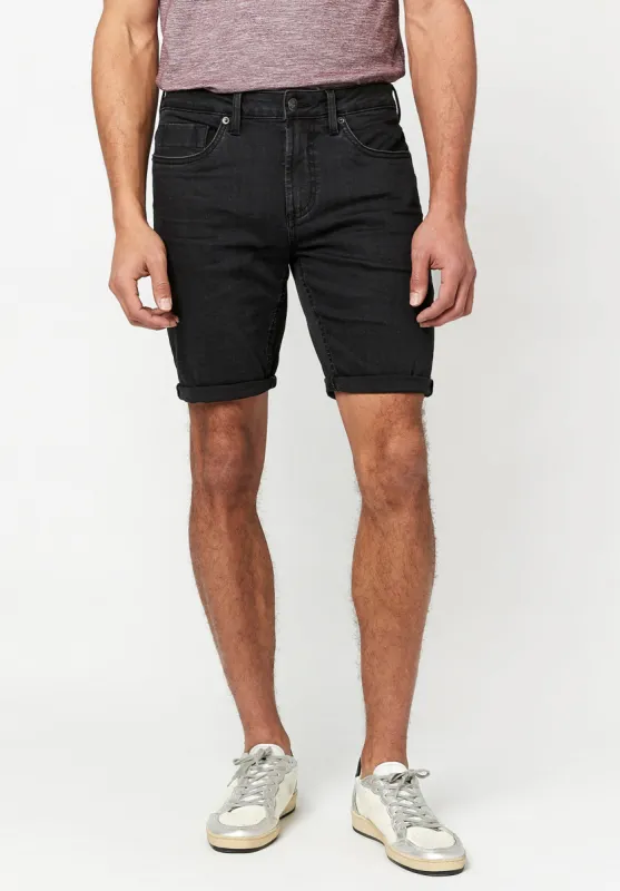 Slim Parker Men's Shorts in Black - BM22778 sold by Buffalo David Bitton
