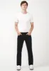 Straight Six Men's Twill Pants in Authentic Black - BM16083 sold by Buffalo David Bitton