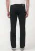 Straight Six Men's Twill Pants in Authentic Black - BM16083 sold by Buffalo David Bitton