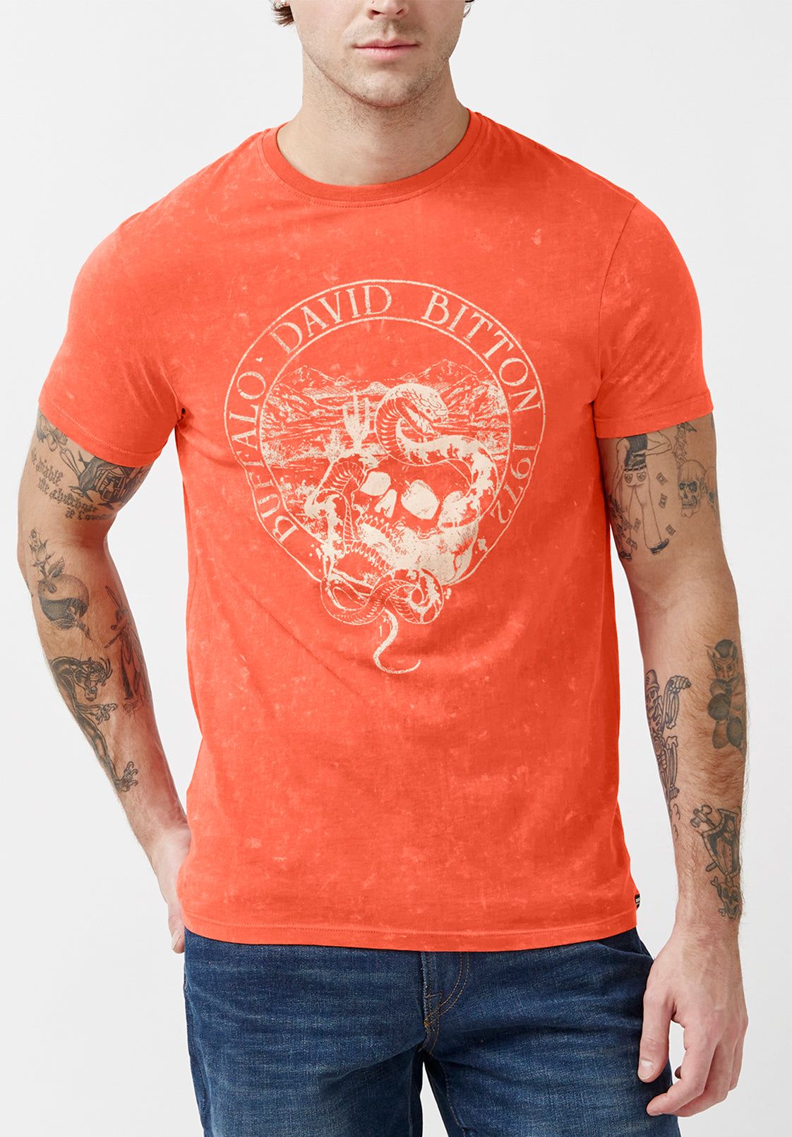 Tiskul Redwood Short-Sleeve Men’s T-shirt - BM24001 sold by Buffalo David Bitton