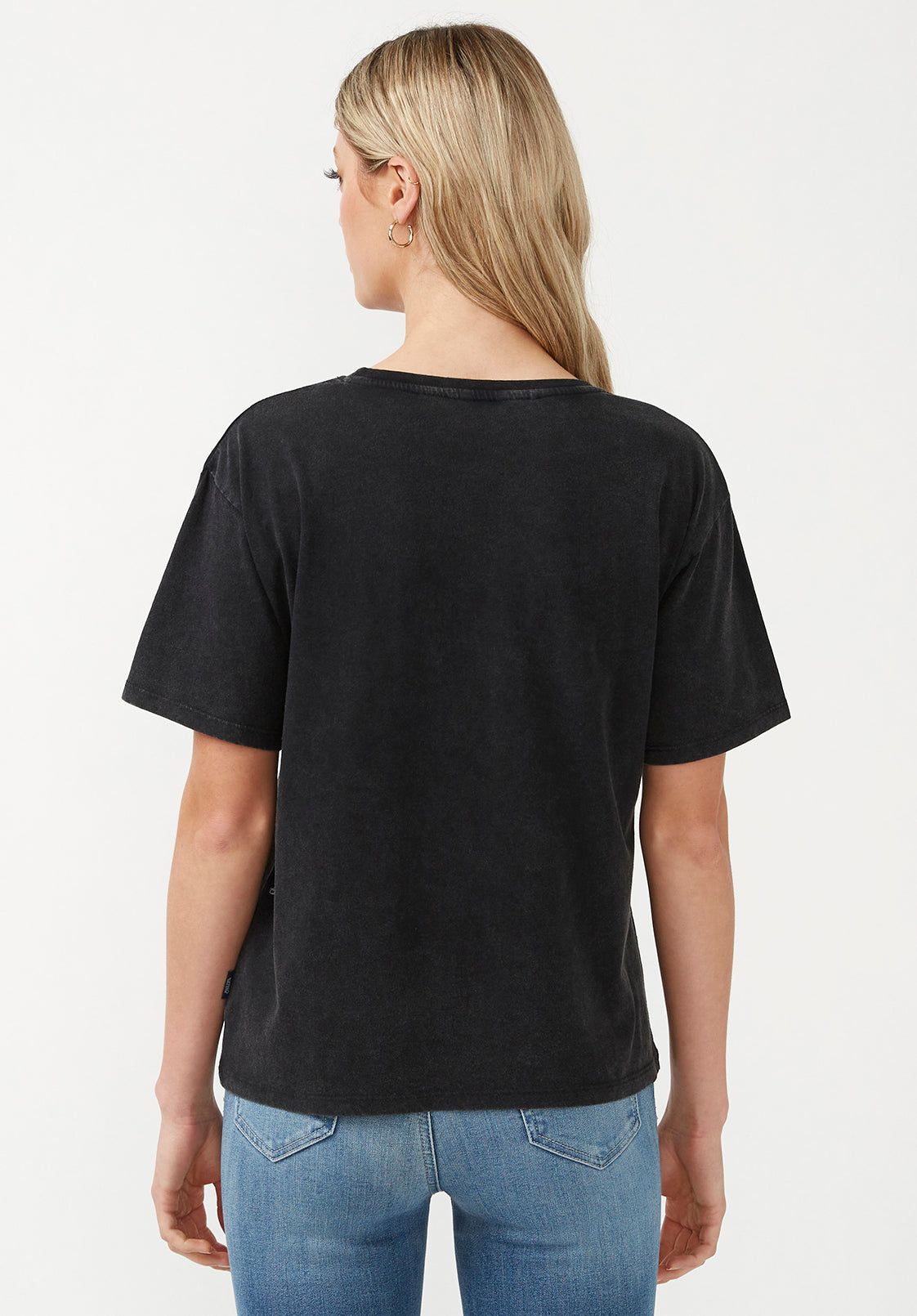Darcy Women's Boyfriend T-Shirt in Black - KT0042S sold by Buffalo David Bitton product image thumbnail 3