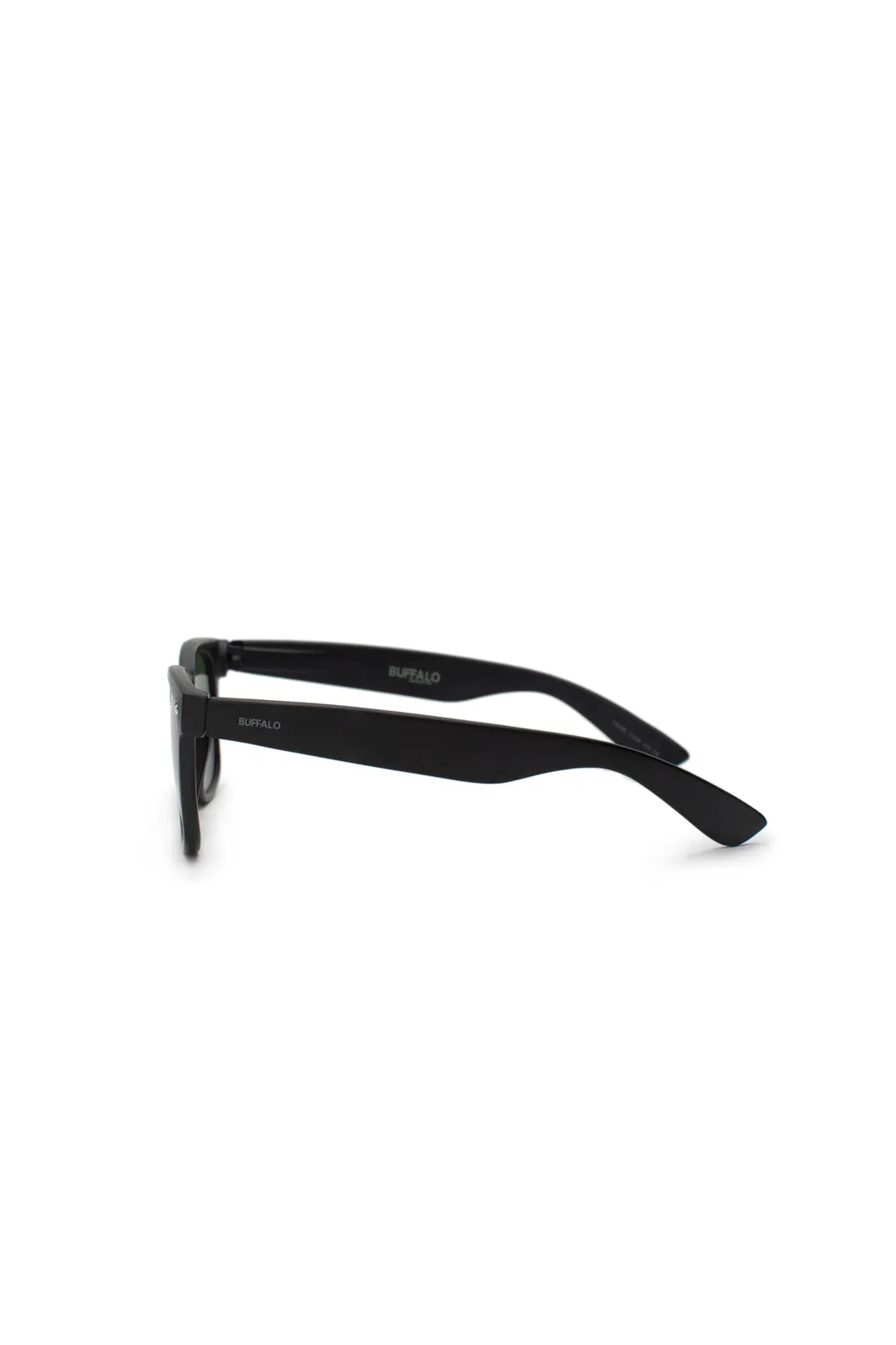 Rectangular Sunglasses in Matte Black - B0009SBLK sold by Buffalo David Bitton product image thumbnail 4