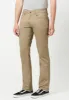 Straight Six Men's Twill Pants in Tan - BM16083 sold by Buffalo David Bitton