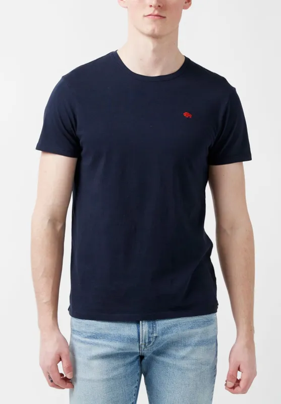 Tipima Men’s Short-Sleeve T-Shirt in Midnight Blue - BM23995 sold by Buffalo David Bitton