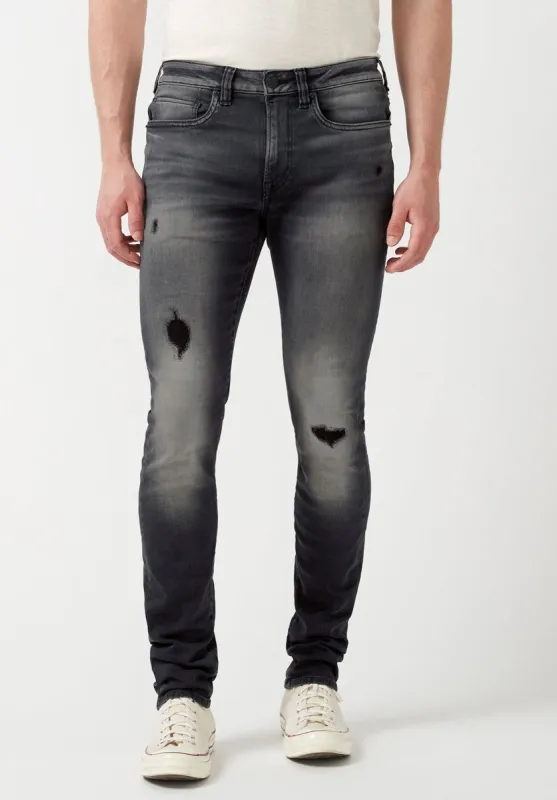 Skinny Max Men's Jeans in Used Black - BM22895 sold by Buffalo David Bitton
