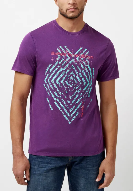 Tabiss Acid Wash T-Shirt - BM23851 made by Buffalo David Bitton