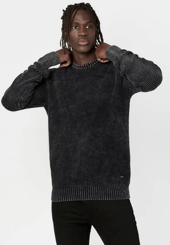 Textured Knit Washy Sweater - BM23793 sold by Buffalo David Bitton