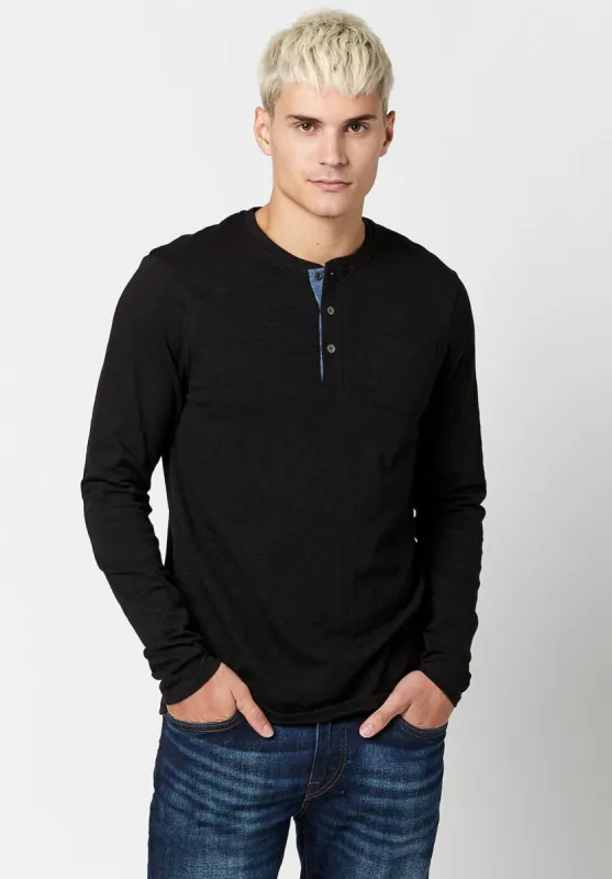 Kirock Henley Shirt - BM23754 sold by Buffalo David Bitton