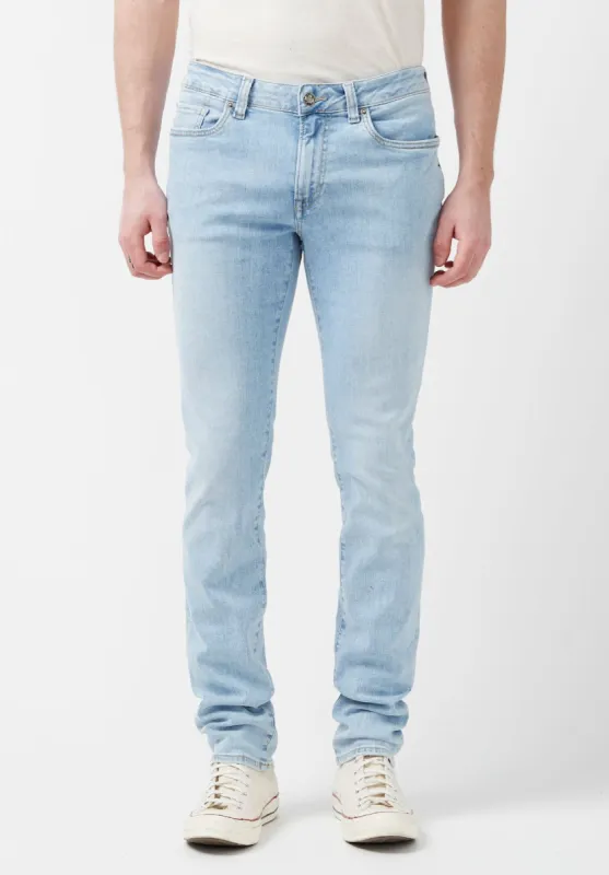 Skinny Max Men's Jeans in Bleached Blue - BM22792 sold by Buffalo David Bitton