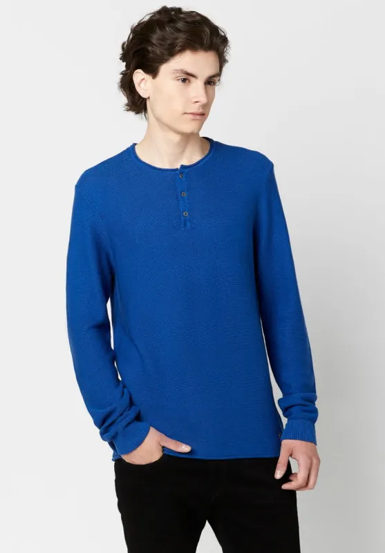 Wamill Cotton Henley - BM23691 sold by Buffalo David Bitton