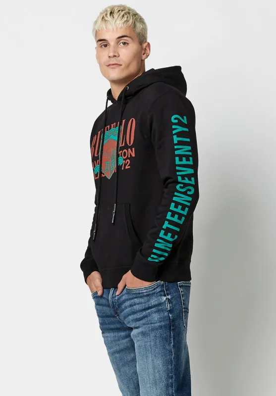 Graphic Fossil Hoodie - BM23712 sold by Buffalo David Bitton