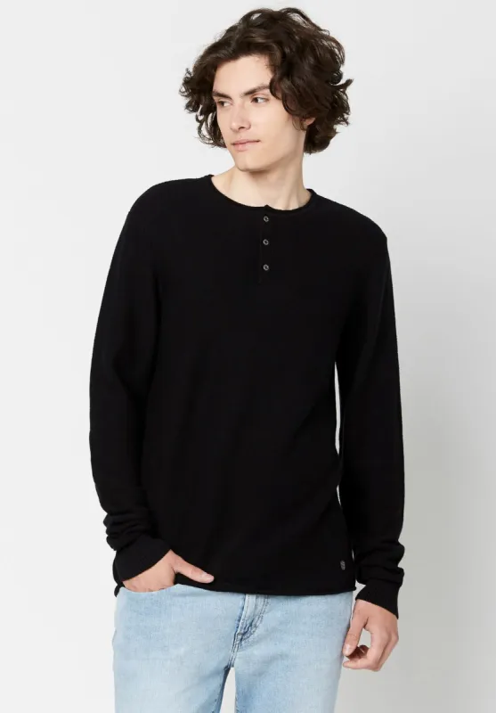 Wamill Cotton Henley - BM23691 sold by Buffalo David Bitton