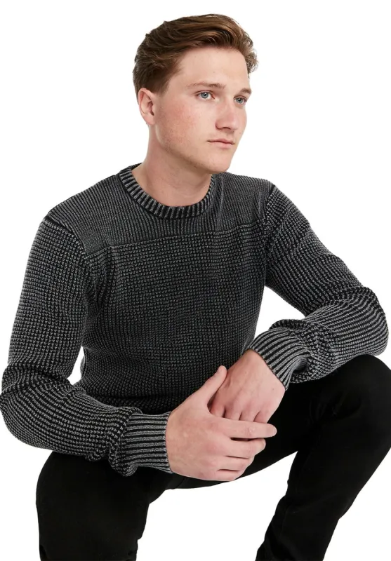 Washy Acid Wash Sweater - BM23276 sold by Buffalo David Bitton