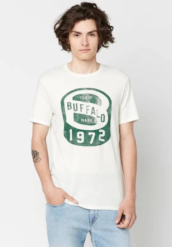 Faded Print Tustip T-Shirt - BM23724 sold by Buffalo David Bitton