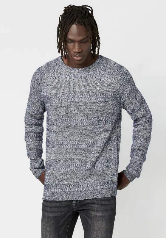 Variegated Knit Worock Sweater - BM23694 sold by Buffalo David Bitton