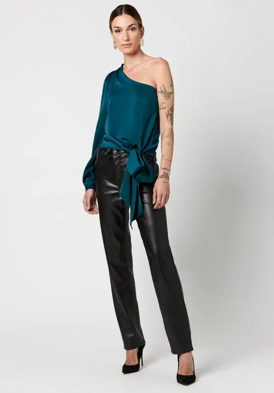 One Shoulder Mckay Blouse  - WT0595H sold by Buffalo David Bitton