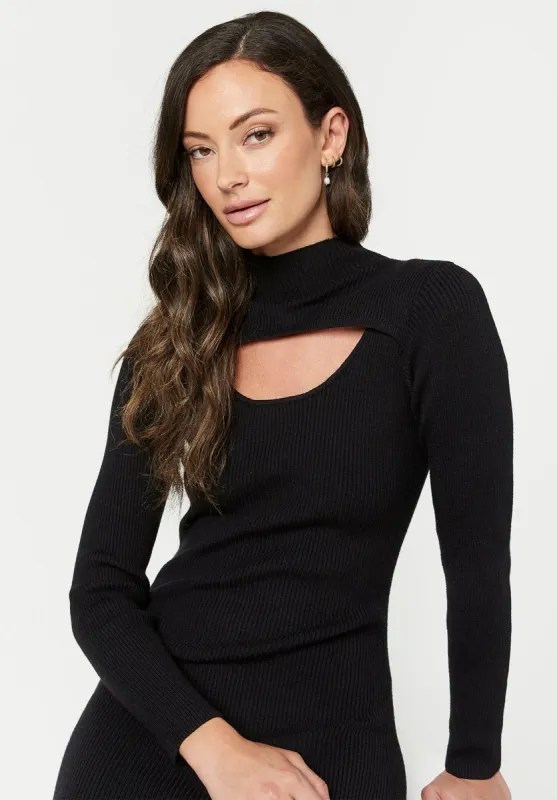 Cut Out Teegan Sweater Dress - SW0562F sold by Buffalo David Bitton