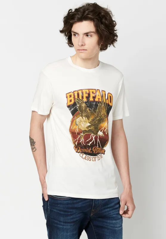 Todeff Graphic Logo T-Shirt - BM23760 sold by Buffalo David Bitton
