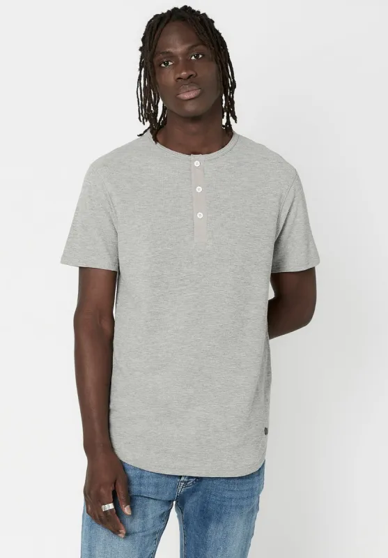 Relaxed Kosory Henley T-Shirt - BM23797 sold by Buffalo David Bitton